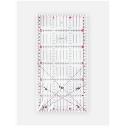 Линейка для квилтинга и пэчворка, 30×15 см, s=3 мм, МИКС