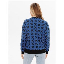 Толстовка женская ТЖ-36 (Синие крестики)
