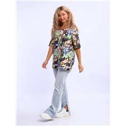 Футболка Арт. 700 (Бежевый/оливковый)