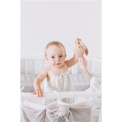 Набор для вязания. Амигуруми: мягкая игрушка своими руками «Зайка Рафаэлка», 26 см