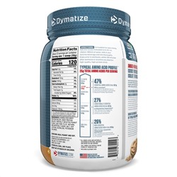 Dymatize Nutrition, ISO100, гидролизованный 100% изолят сывороточного протеина, арахисовое масло, 725 г (1,6 фунта)