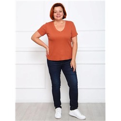 Футболка "Дубль" (Кирпичный)