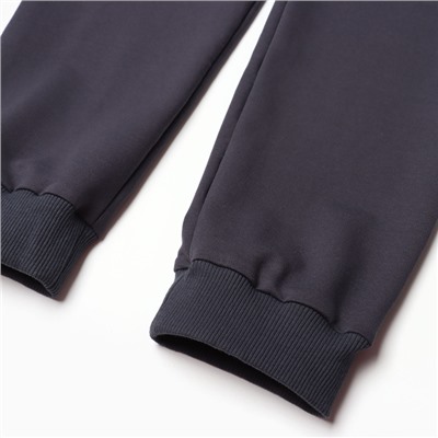 Комплект для мальчика (джемпер, брюки), цвет графит, рост 104 см