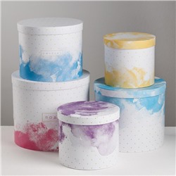 Набор коробок 5 в 1, упаковка подарочная, «Воздух», 13×14‒19.5×22 см