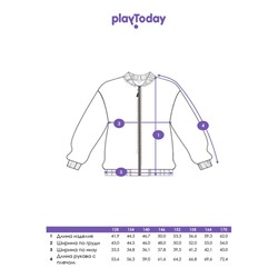 Толстовка трикотажная для девочек