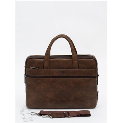 Портфель мужской 3105-5 coffee  Jeep