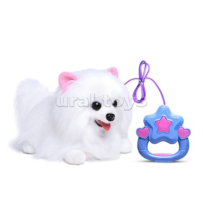 Собака "Тошка" (бегает, кружится, меняет голос) в коробке