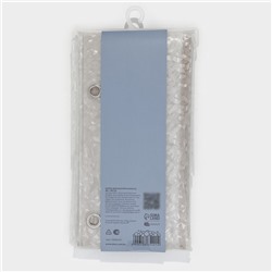 Штора для ванной SAVANNA «Хлопушка», 180×180 см, PEVA