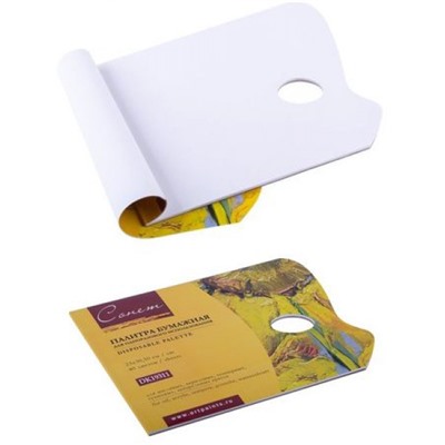 Палитра бумажная "Сонет", 23х30,5 см, 40 листов DK19311 Невская палитра