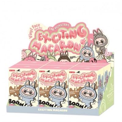 Лабубу оригинал, Набор из 6 игрушек Лабубу из коллекции Labubu Macaron