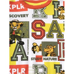 Фуфайка трикотажная для мальчиков (футболка)