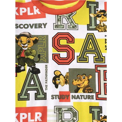 Фуфайка трикотажная для мальчиков (футболка)