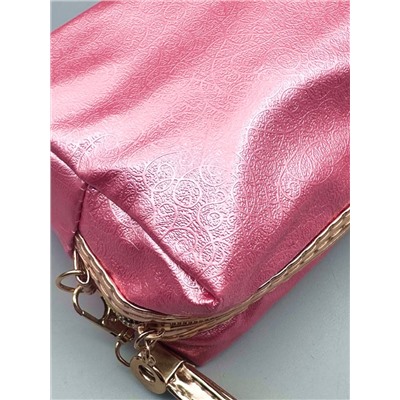 Sunflower Косметичка-пенал женская 375, тиснёная, розовый 7529