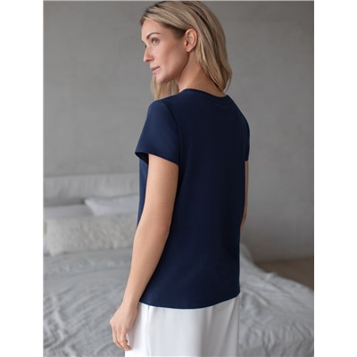 Футболка из 100% хлопка с авторским принтом