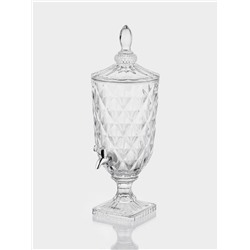 Диспенсер для напитков Magistro «Восторг», 3 л, 17×17×50 см, стекло