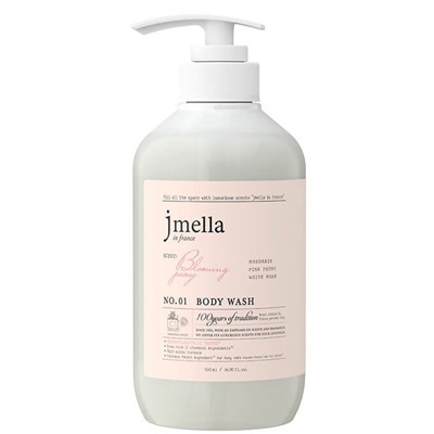 Jmella Парфюмированный гель для душа Цветущий пион In France Blooming Peony Body Wash