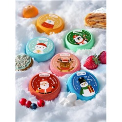 Бомбочки для ванны URAL LAB «Волшебного года», 6×100 г, Новый Год