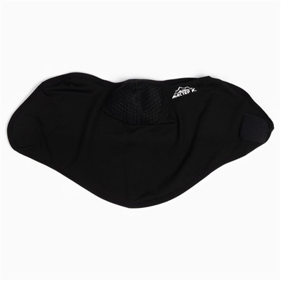 Бафф спортивный с фильтром «Мастер К», для защиты от ветра и пыли, мужской, чёрный