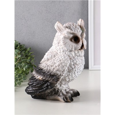 Фигура полистоун «Филин», с глиттером