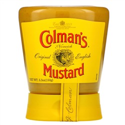 Colman's, Натуральная английская горчица, 5,3 унции (150 г)