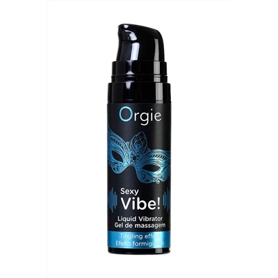 Гель для массажа ORGIE Sexy Vibe Liquid Vibrator с эффектом вибрации - 15 мл.