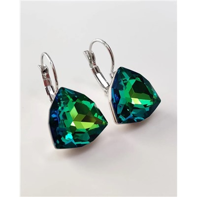 Серьги с чешскими кристаллами