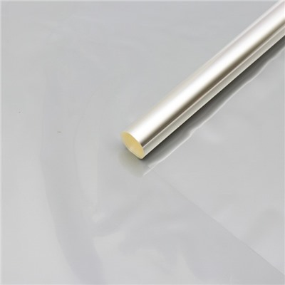 Плёнка для цветов и букетов, прозрачная 0.7×15 м, 400 г, 40 мкм