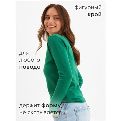 Джемпер женский MINAKU, зелёный, размер 42-44