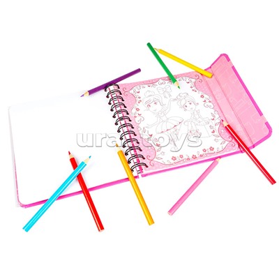 Компактные развивающие игры в дорогу "Рисуем в дороге. Балерины"