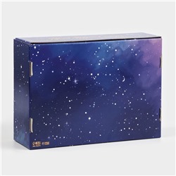 Коробка подарочная новогодняя складная «С Новым годом», 30.5×22×9.5 см