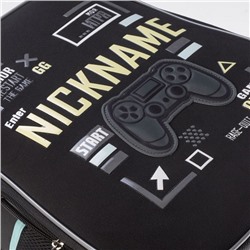 Рюкзак каркасный Hatber Ergonomic Plus, Start game, 38×29×18 см, чёрный NRk_85048