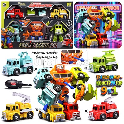 Конструктор "Город Механик" в коробке