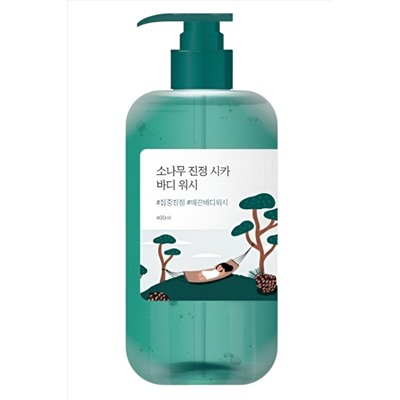 ROUND LAB Успокаивающий гель для душа с экстрактами сосны и центеллы / Pine Calming Cica Body Wash, 400 мл KRISTALLER, 1111513