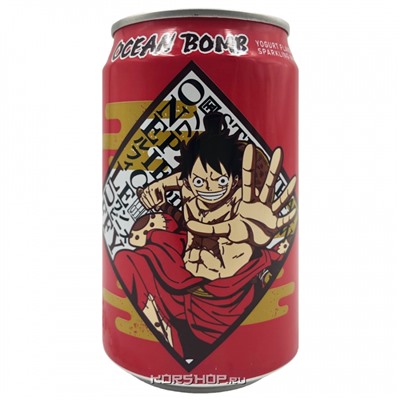 Лимонад со вкусом освежающего йогурта One Piece Ocean Bomb, Тайвань, 330 мл Акция