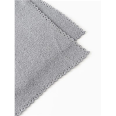 Плед «Экономь и Я», 150×130 см, светло-серый