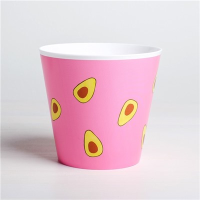 Набор кашпо для цветов 3 в 1 «Фрукты», 0.8 л, 11×12 см