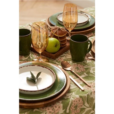 Скатерть «Этель» Spring garden, 149×110 см, 100% хлопок, саржа 190 г/м²