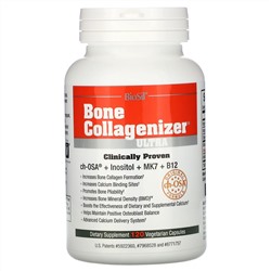 BioSil by Natural Factors, Bone Collagenizer Ultra, 120 вегетарианских капсул