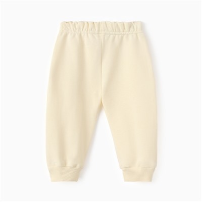 Штанишки детские MINAKU: Basic Line BABY, рост 68-74 см, молочные