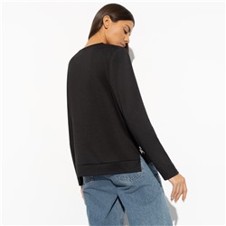 Свитшот с контрастным принтом, Сбежать вместе