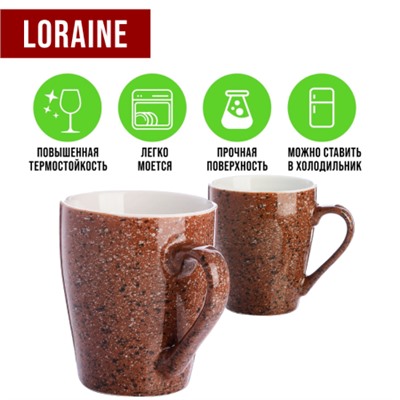 31245-Н1 Набор кружек 4шт/упак 340мл LR (х9)