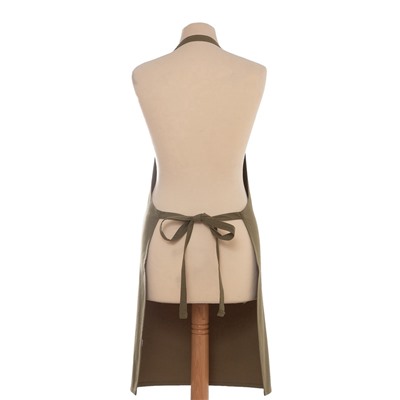 Фартук Этель Kitchen 60×70 см, цвет зелёный, 100% хлопок, саржа 220 г/м²