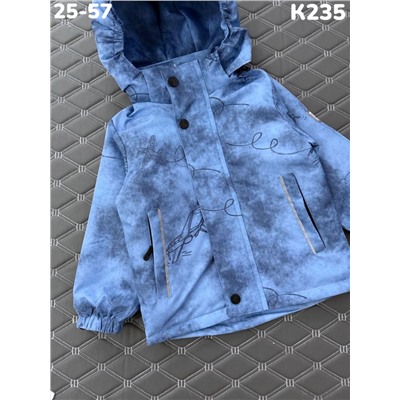 Куртка K235 голубой