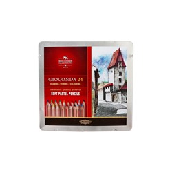 Пастель сухая в карандаше набор 24 цветов, Koh-I-Noor Soft GIOCONDA 8828
