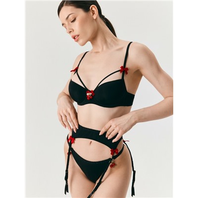 Трусы в наборе с поясом для чулок Bless