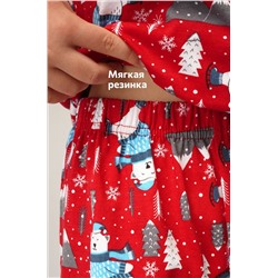 Детская новогодняя пижама Happyfox