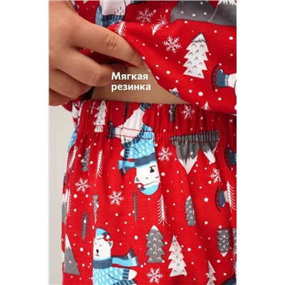 Детская новогодняя пижама Happyfox