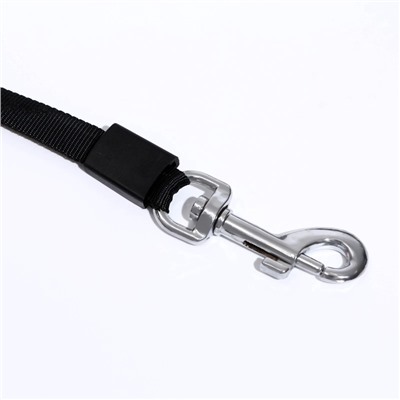 Рулетка «Гонка», 5 м, вес животного до 25 кг, чёрно-фиолетовая