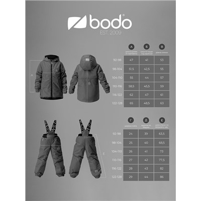 Bodo Костюм