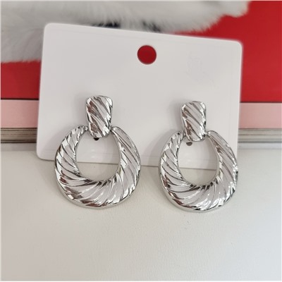 Серьги женские бижутерия на уши, коллекция LALIQ, арт. 003.219